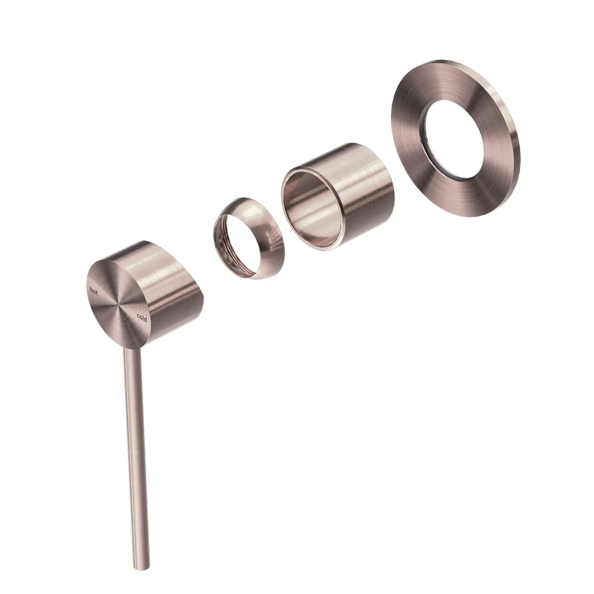 Nero Mecca Care Shower Mixer (Trim Kit Only) - Brushed Bronze