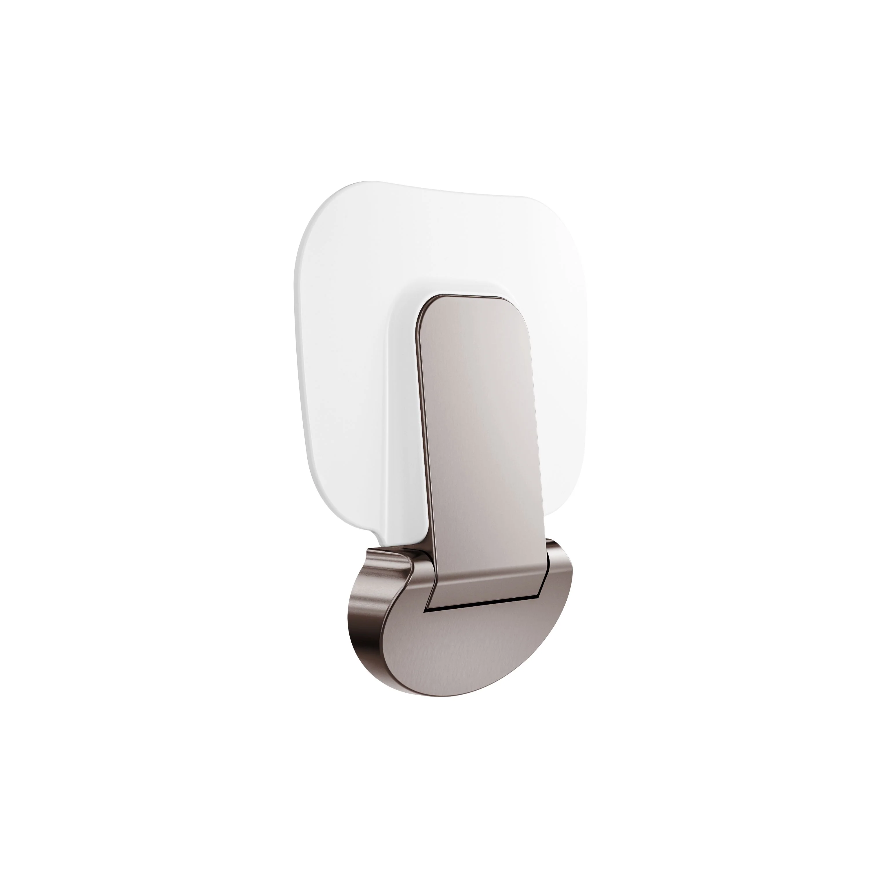 Nero Mecca Care Shower Seat 400x330mm - Brushed Bronze