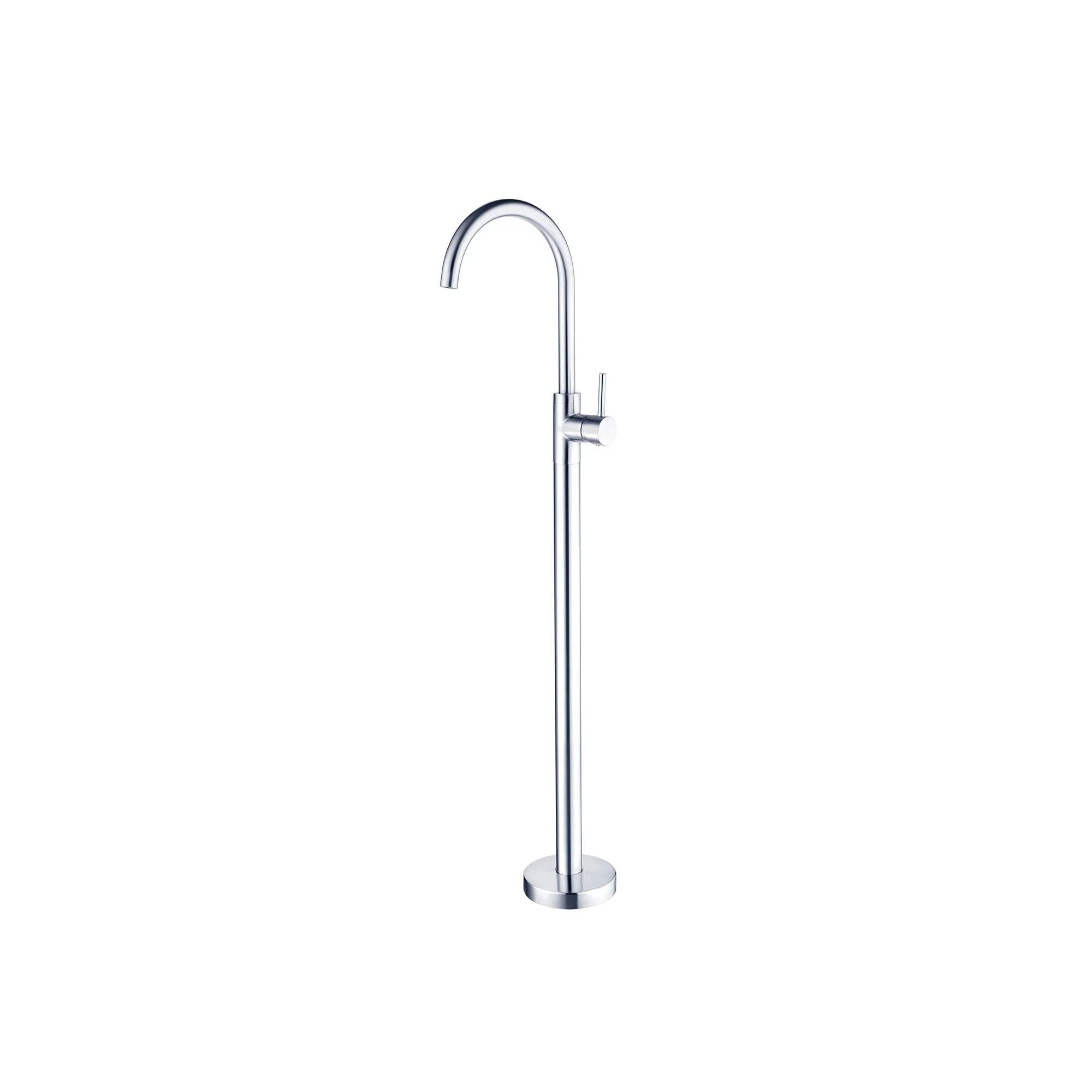 Nero Mecca Freestanding Bath Mixer - Chrome