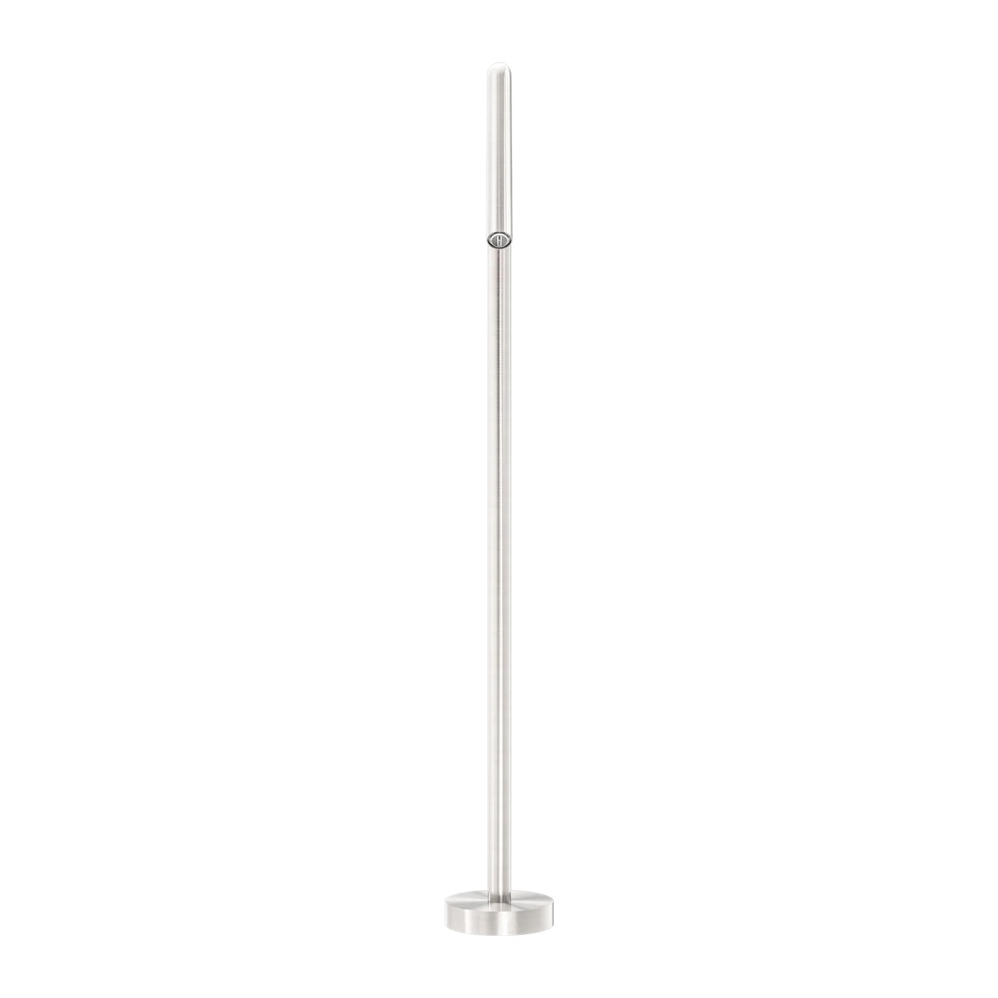 Nero Mecca Freestanding Bath Spout - Brushed Nickel - Image 3
