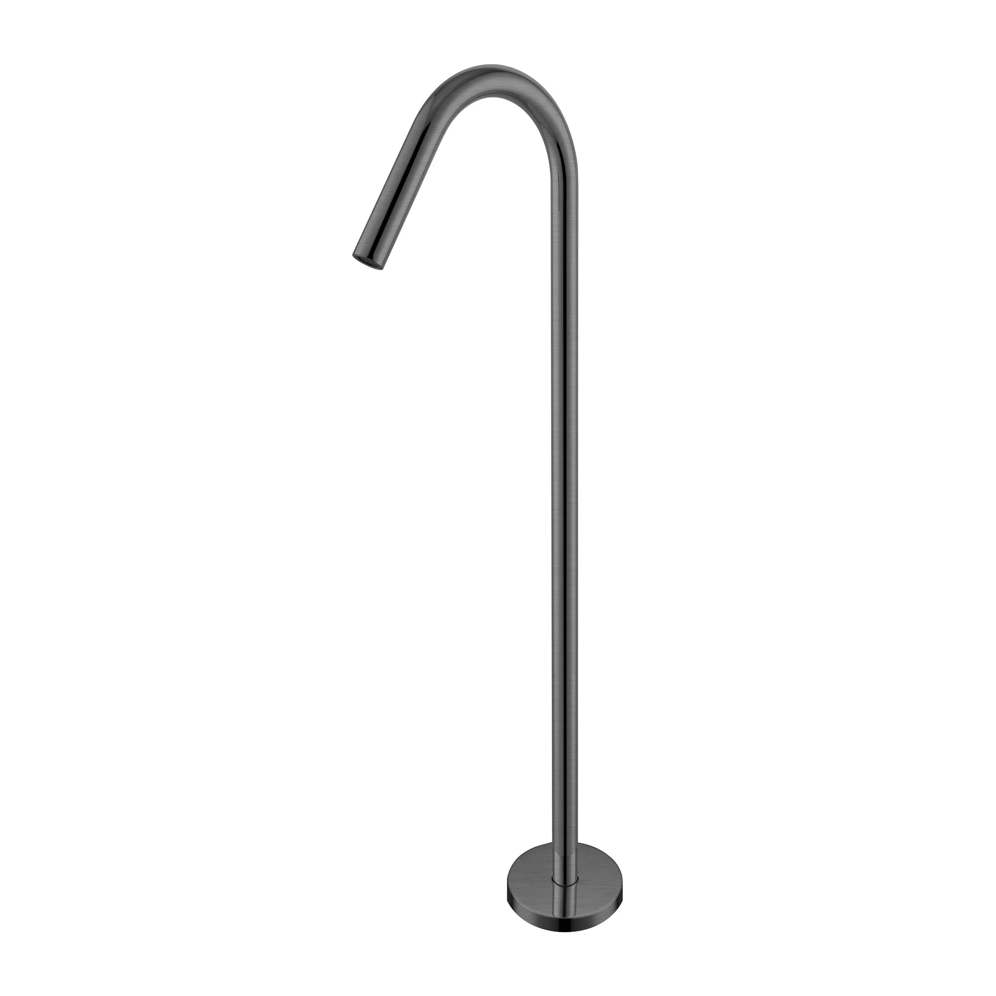 Nero Mecca Freestanding Bath Spout - Gun Metal