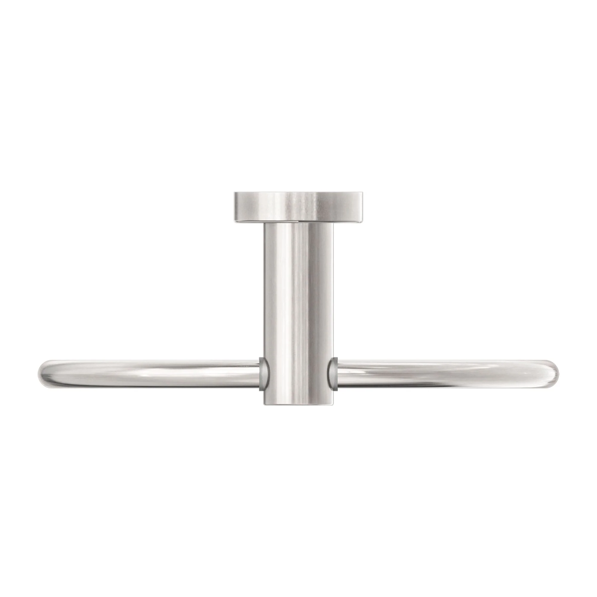 Nero Mecca Hand Towel Ring - Brushed Nickel - Image 3