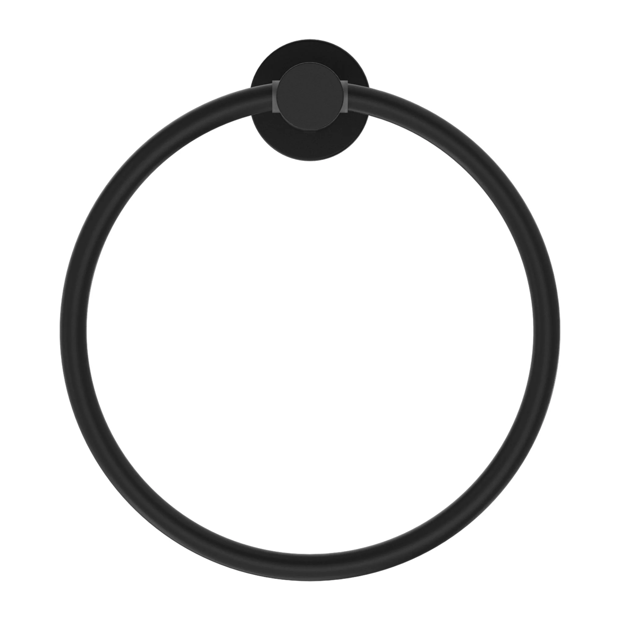 Nero Mecca Hand Towel Ring - Black Matte - Image 2