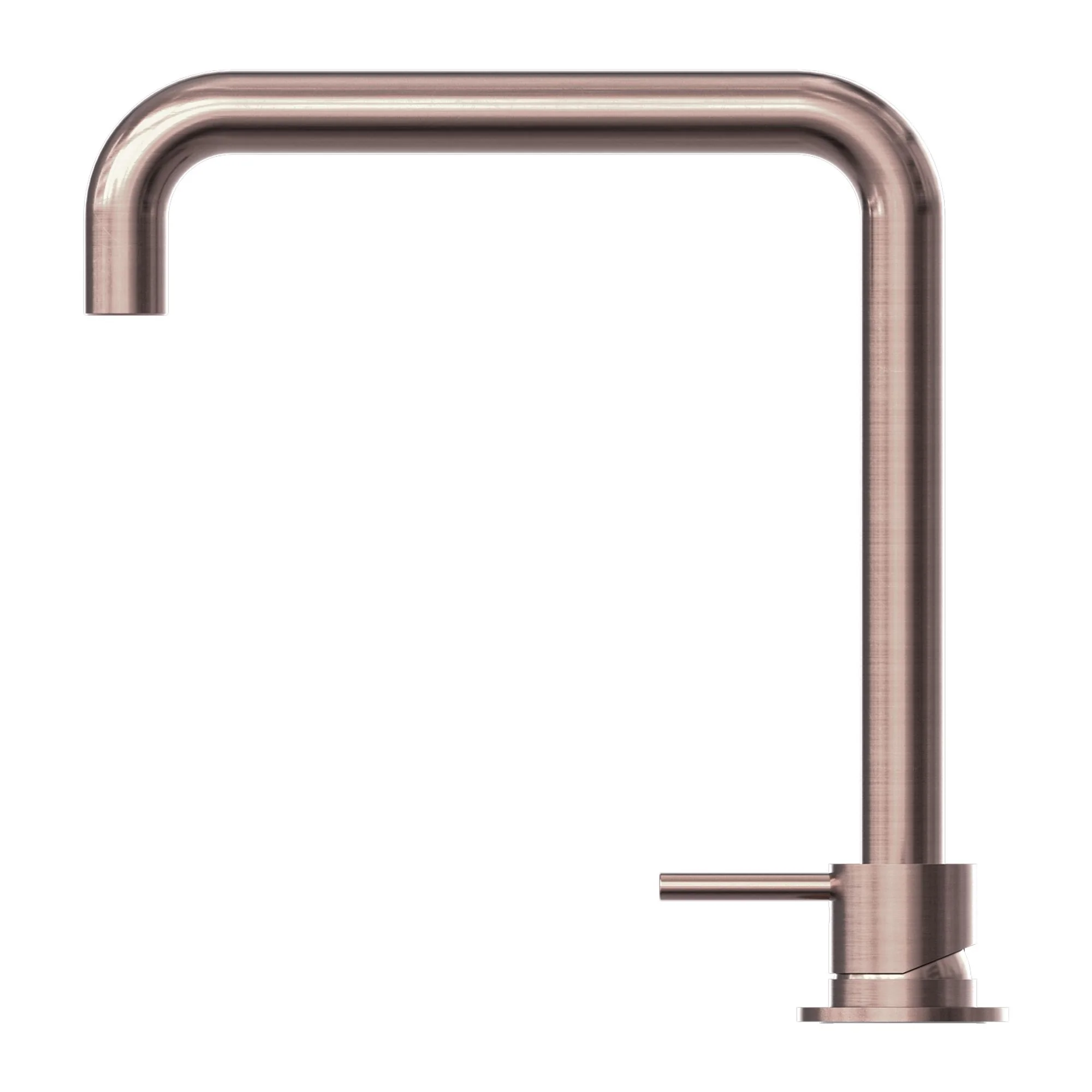 Nero Mecca Hob Basin Mixer Square Swivel Spout - Brushed Bronze - Image 3