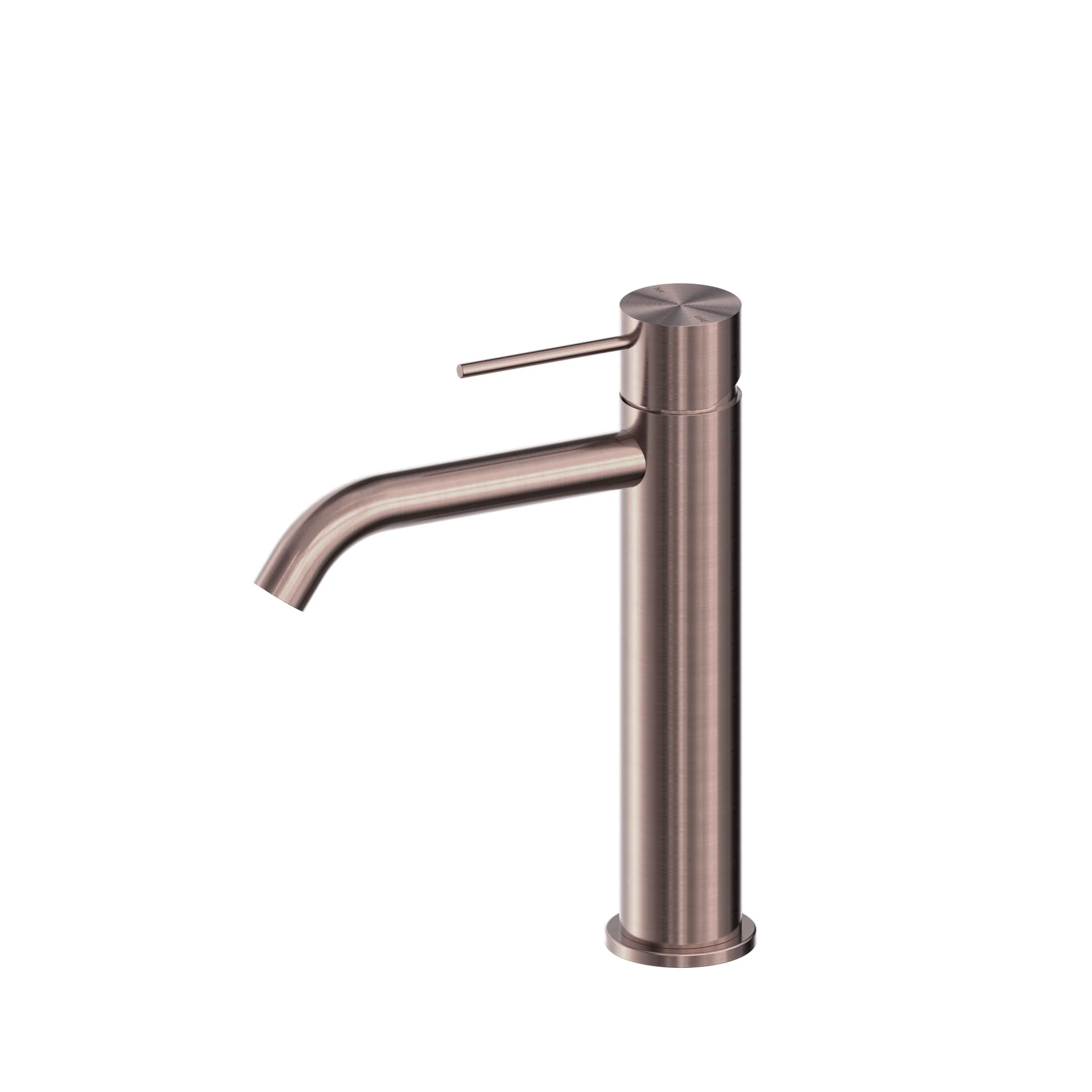 Nero Mecca Mid Tall Basin Mixer - Brushed Bronze