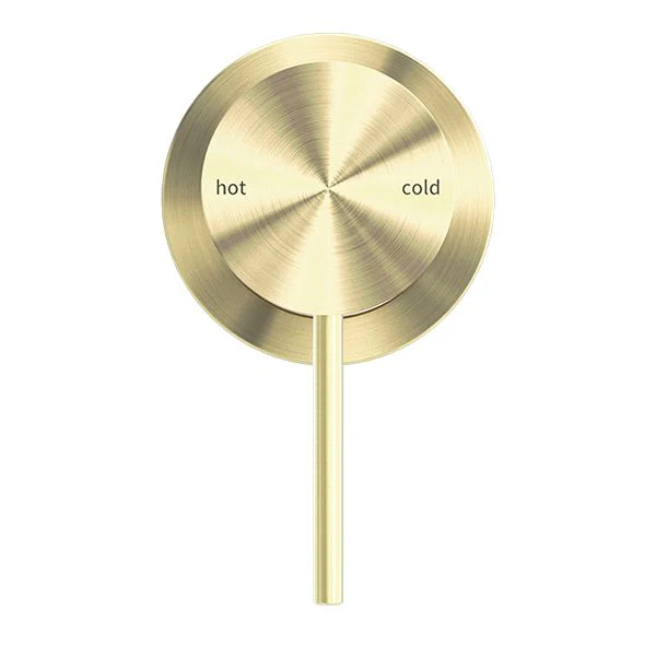 Nero Mecca Shower Mixer 60mm Plate - Brushed Gold - Image 2