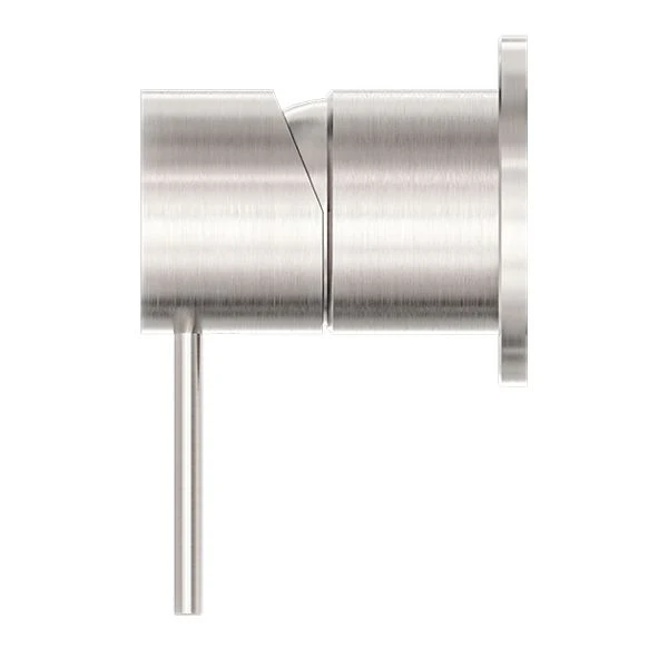 Nero Mecca Shower Mixer 60mm Plate - Brushed Nickel - Image 3