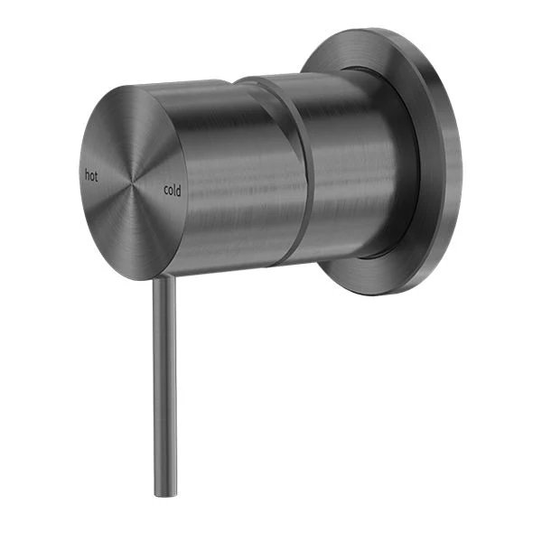 Nero Mecca Shower Mixer 60mm Plate - Gun Metal