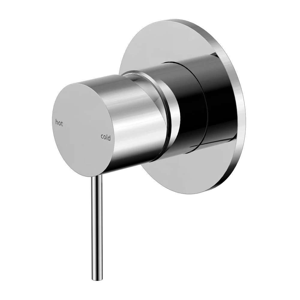 Nero Mecca Shower Mixer 80mm Plate - Chrome