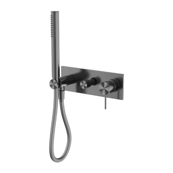 Nero Mecca Shower Mixer Diverter System - Gun Metal