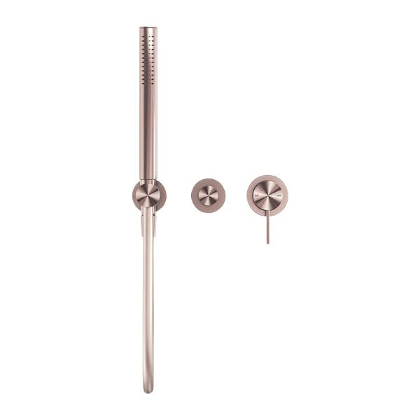 Nero Mecca Shower Mixer Diverter System Separate Back Plate - Brushed Bronze - Image 2