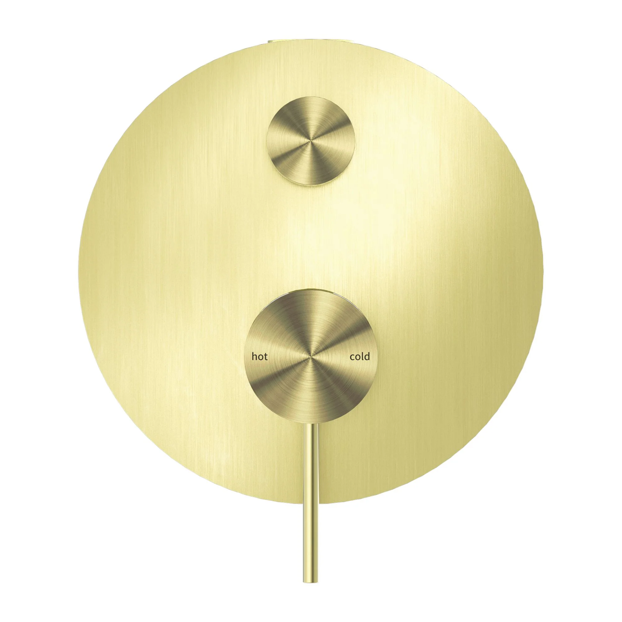 Nero Mecca Shower Mixer With Diverter - Brushed Gold - Image 2