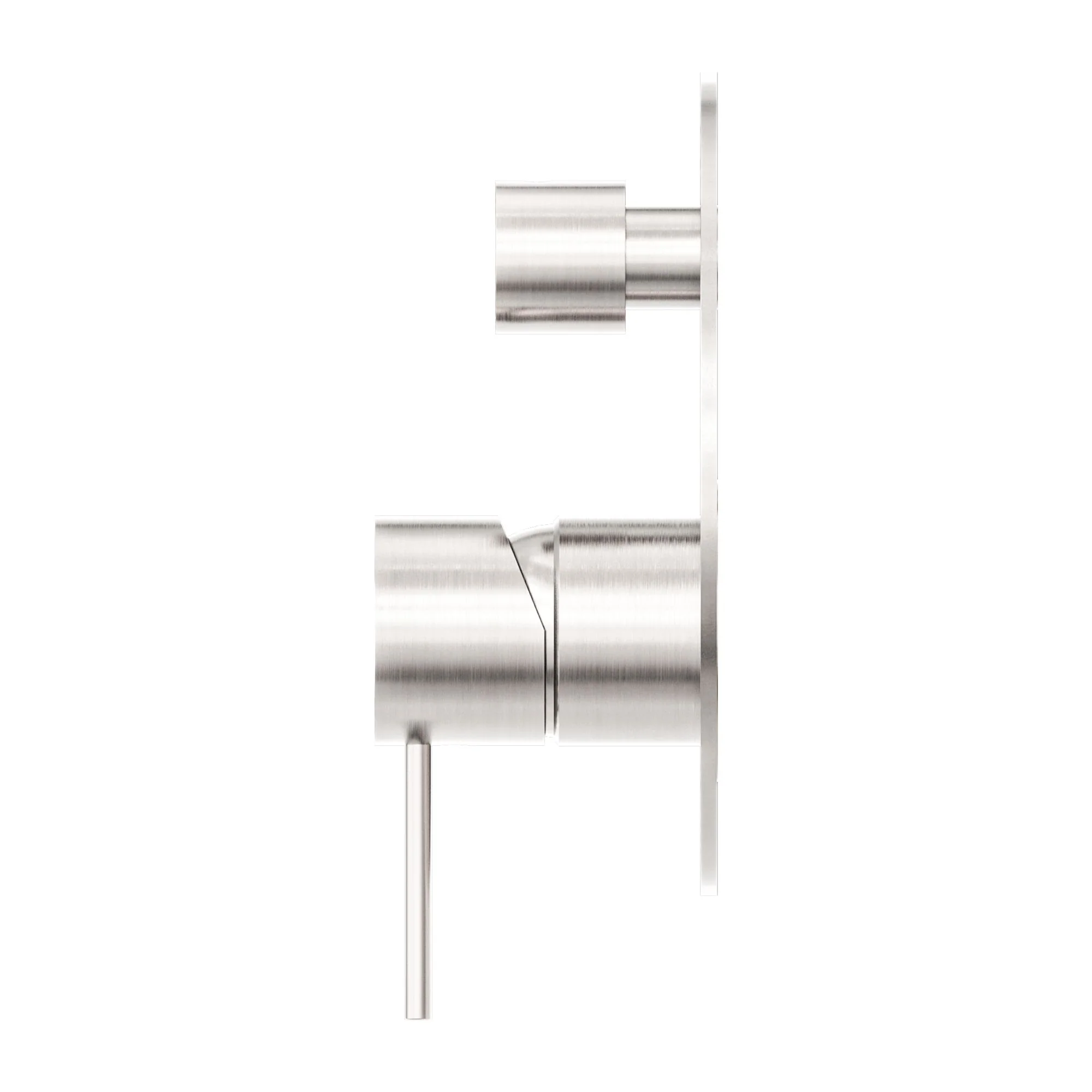 Nero Mecca Shower Mixer With Diverter - Brushed Nickel - Image 3