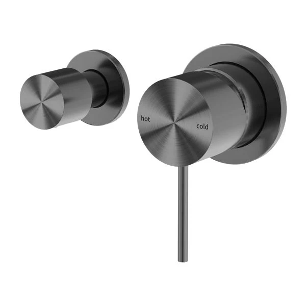 Nero Mecca Shower Mixer With Horizontal 2 Way Diverter - Gun Metal