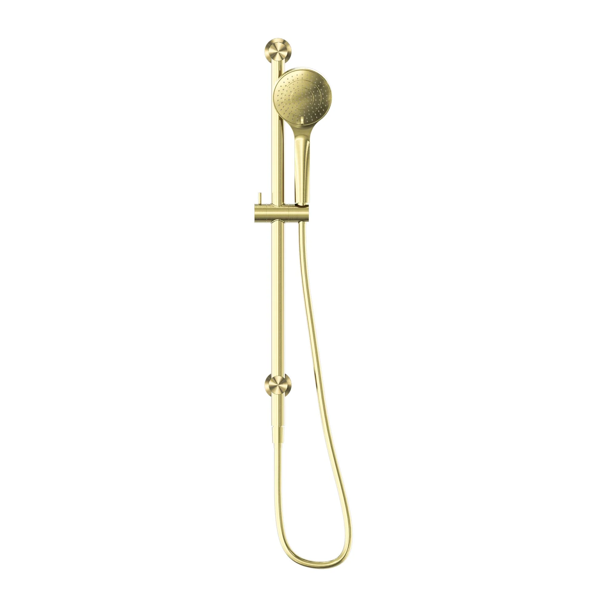 Nero Mecca Shower Rail With Air Shower - Brushed Gold - Image 3
