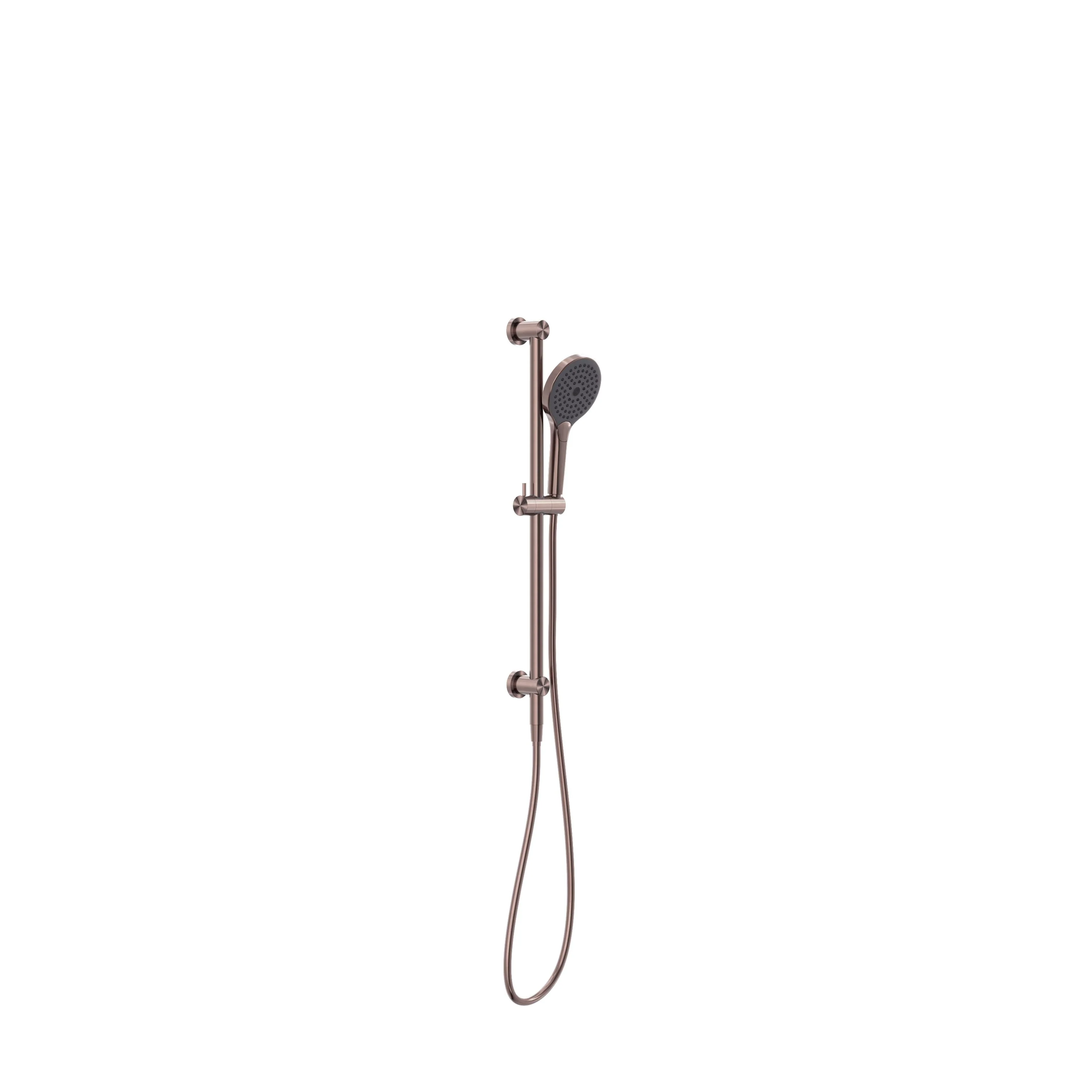 Nero Mecca Shower Rail With Air Shower II - Brushed Bronze