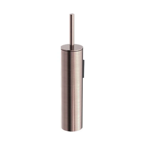 Nero Mecca Toilet Brush Holder - Brushed Bronze