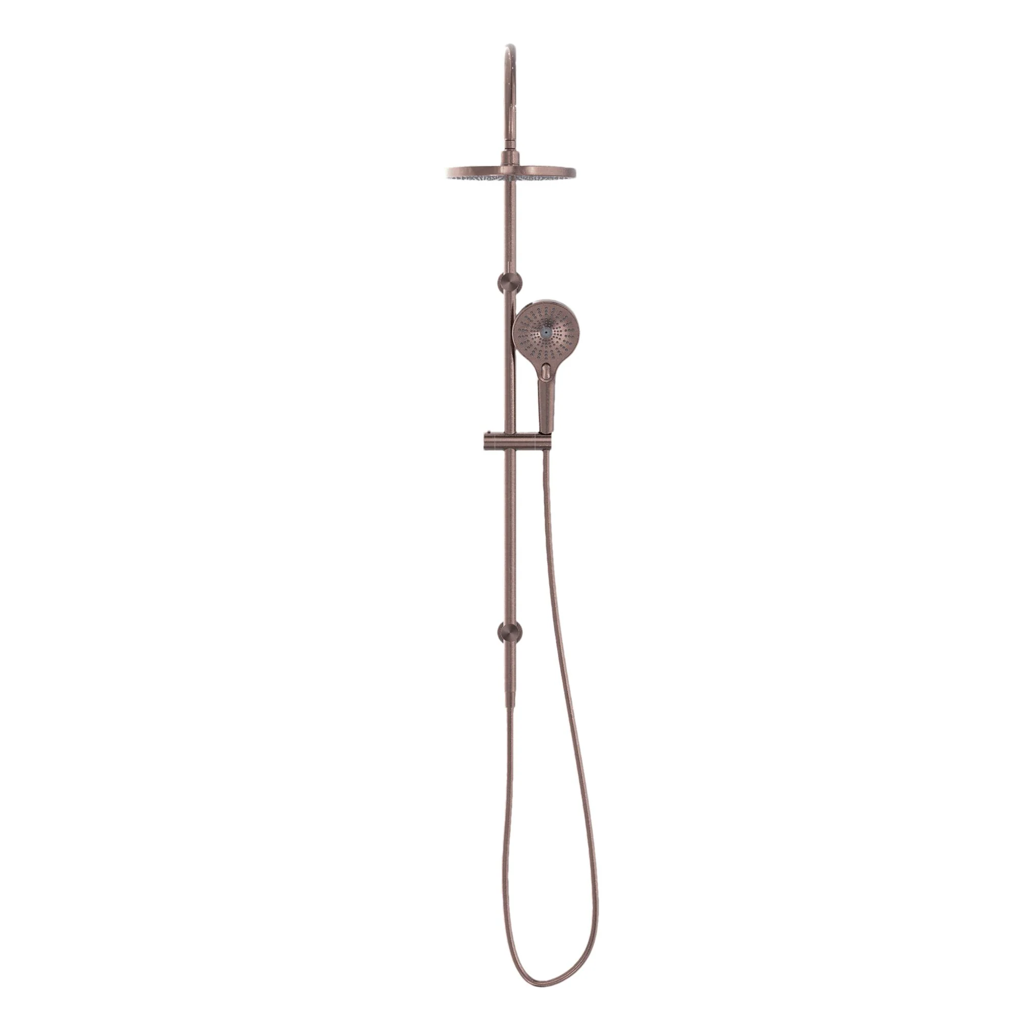 Nero Mecca Twin Shower - Brushed Bronze - Image 3