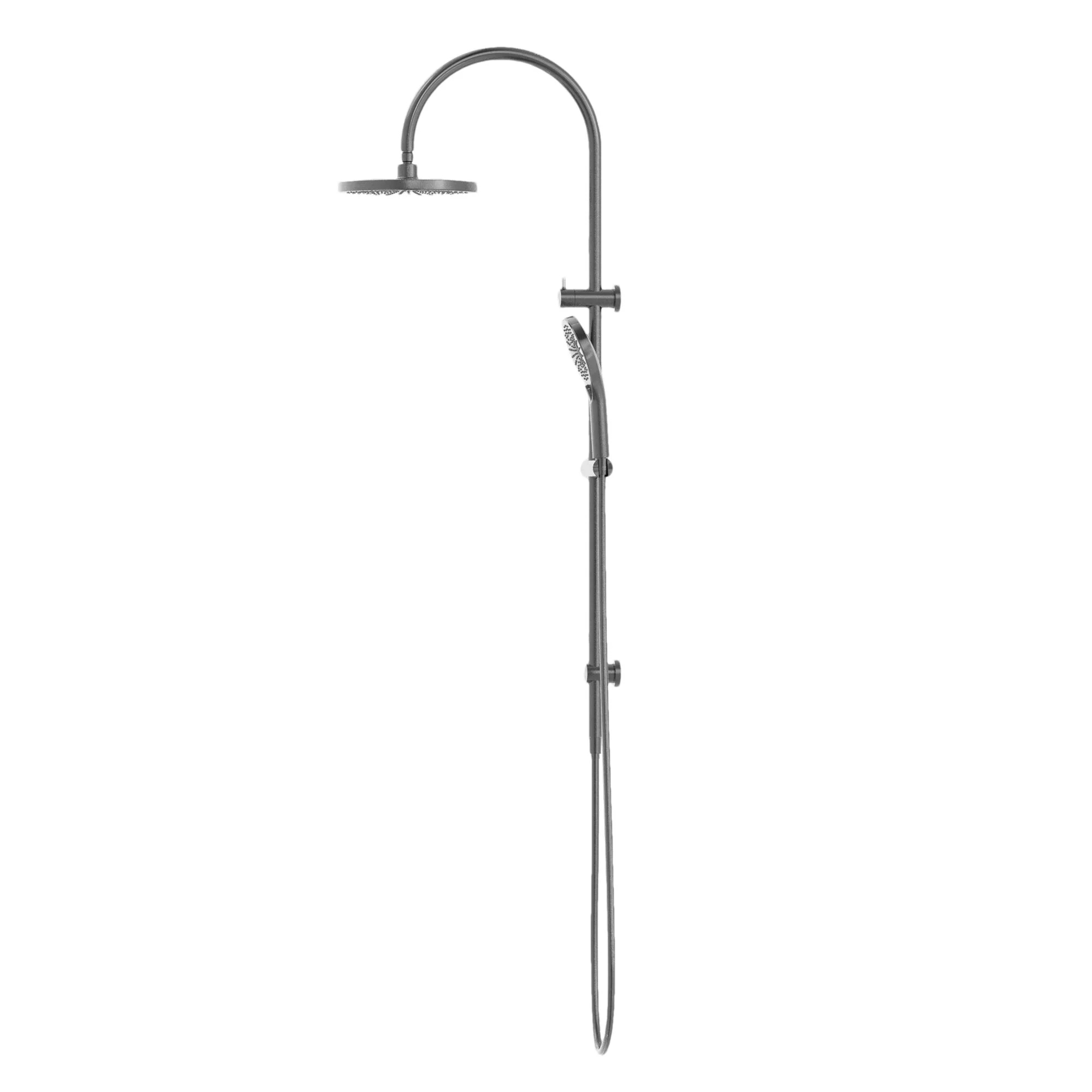 Nero Mecca Twin Shower - Gun Metal - Image 2