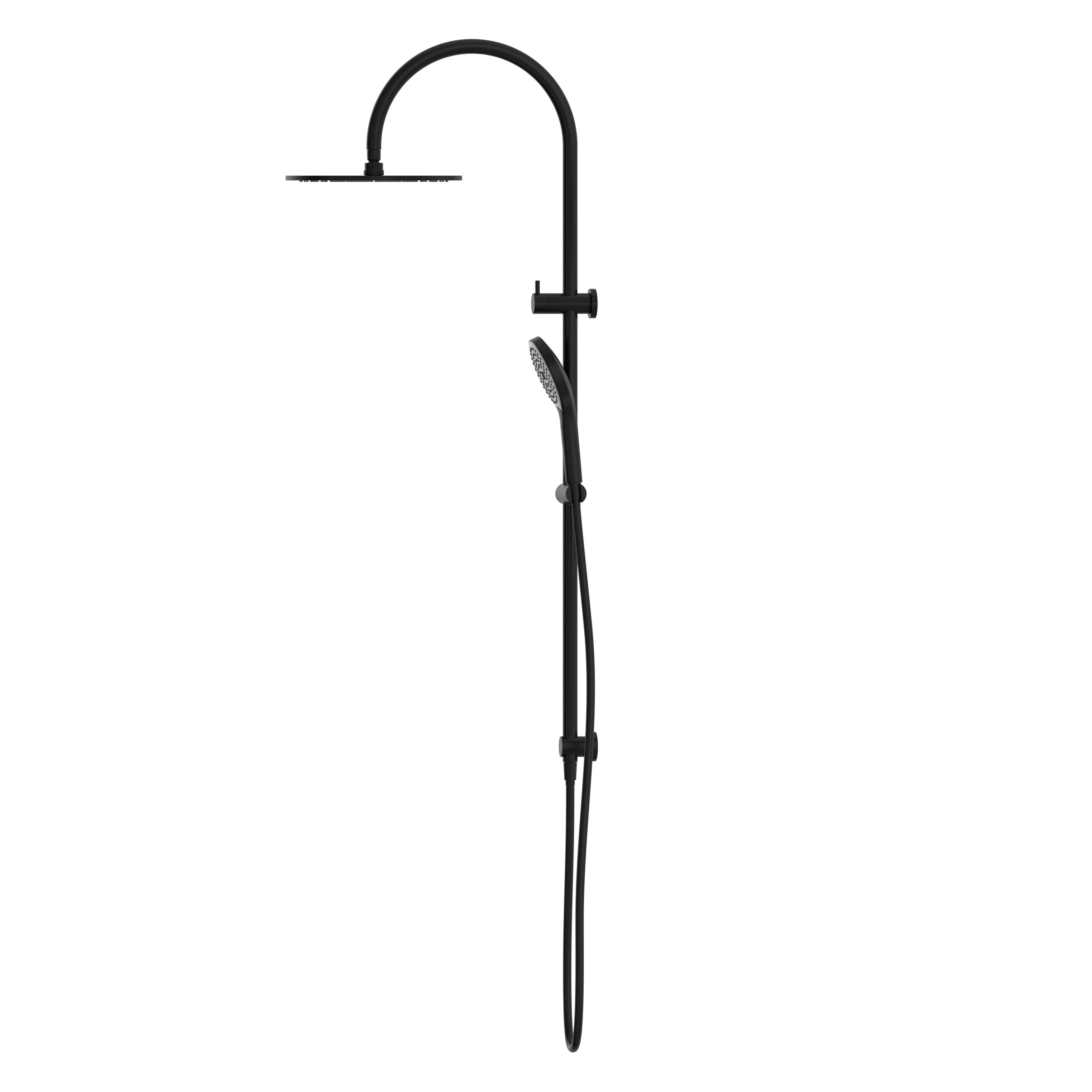 Nero Mecca Twin Shower With Air Shower II - Black Matte - Image 3