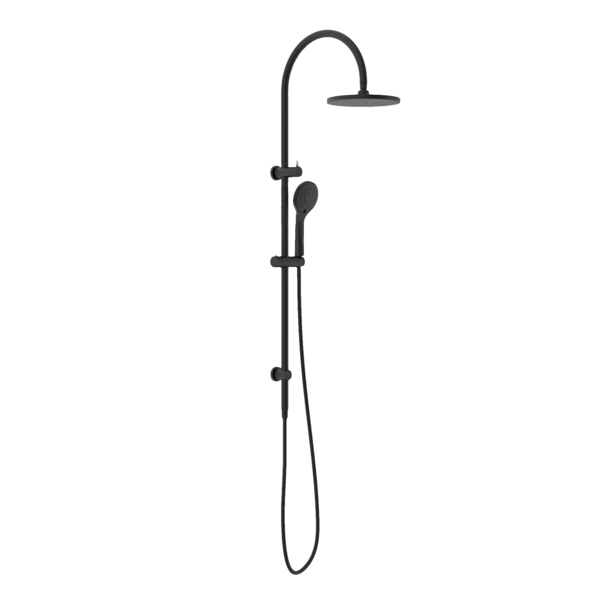 Nero Mecca Twin Shower With Air Shower - Black Matte