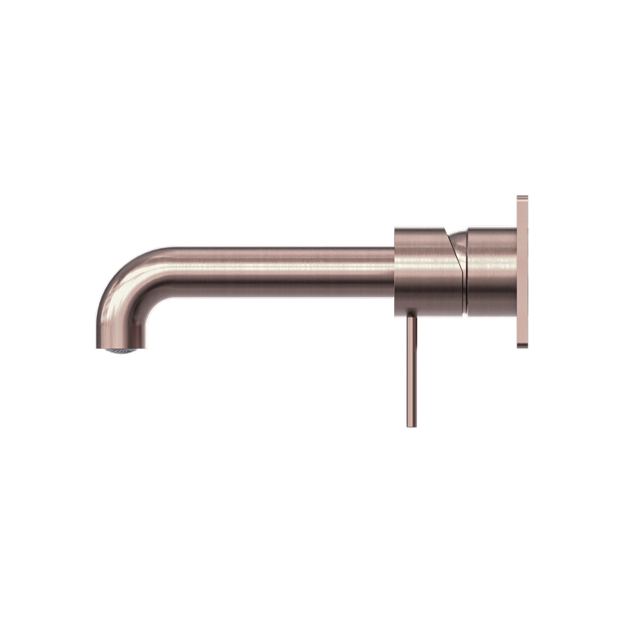 Nero Mecca Wall Basin/Bath Mixer - Brushed Bronze - Image 3