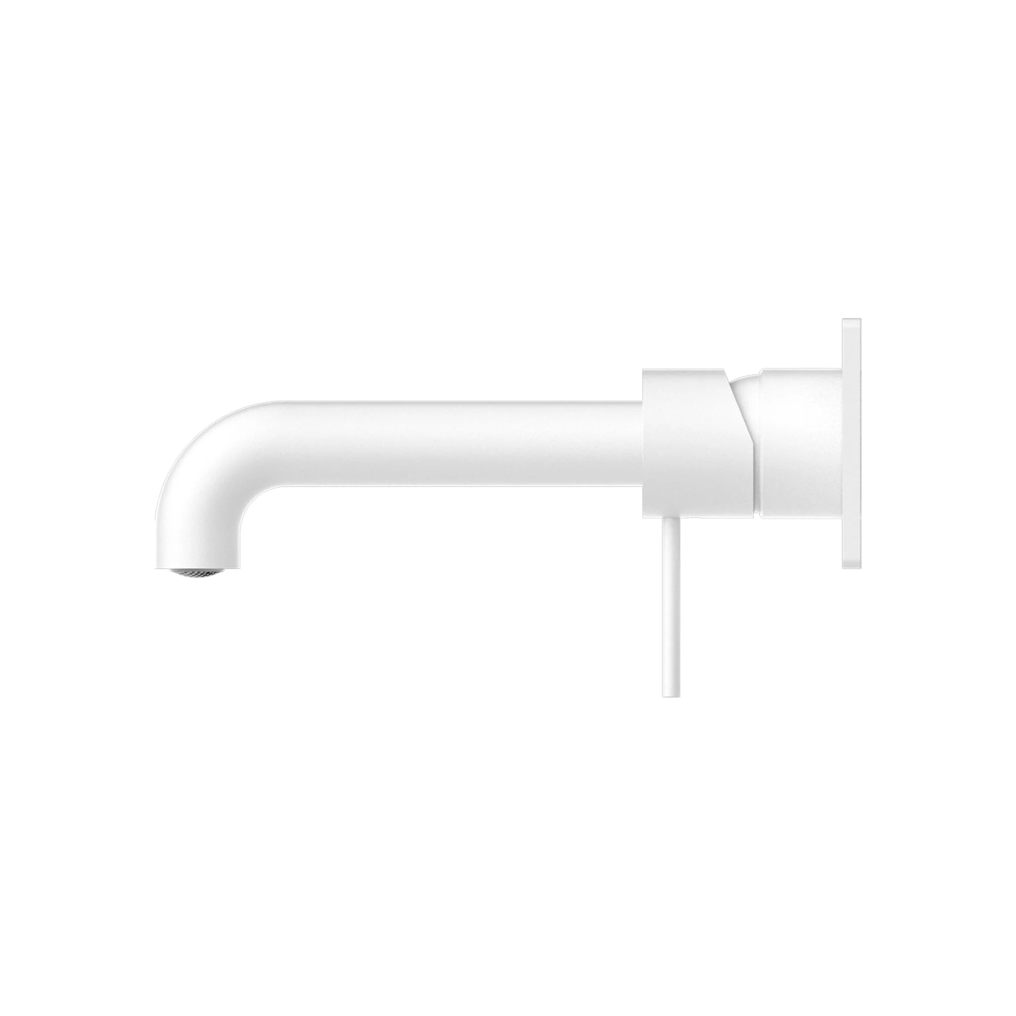 Nero Mecca Wall Basin/Bath Mixer - White Matte - Image 3