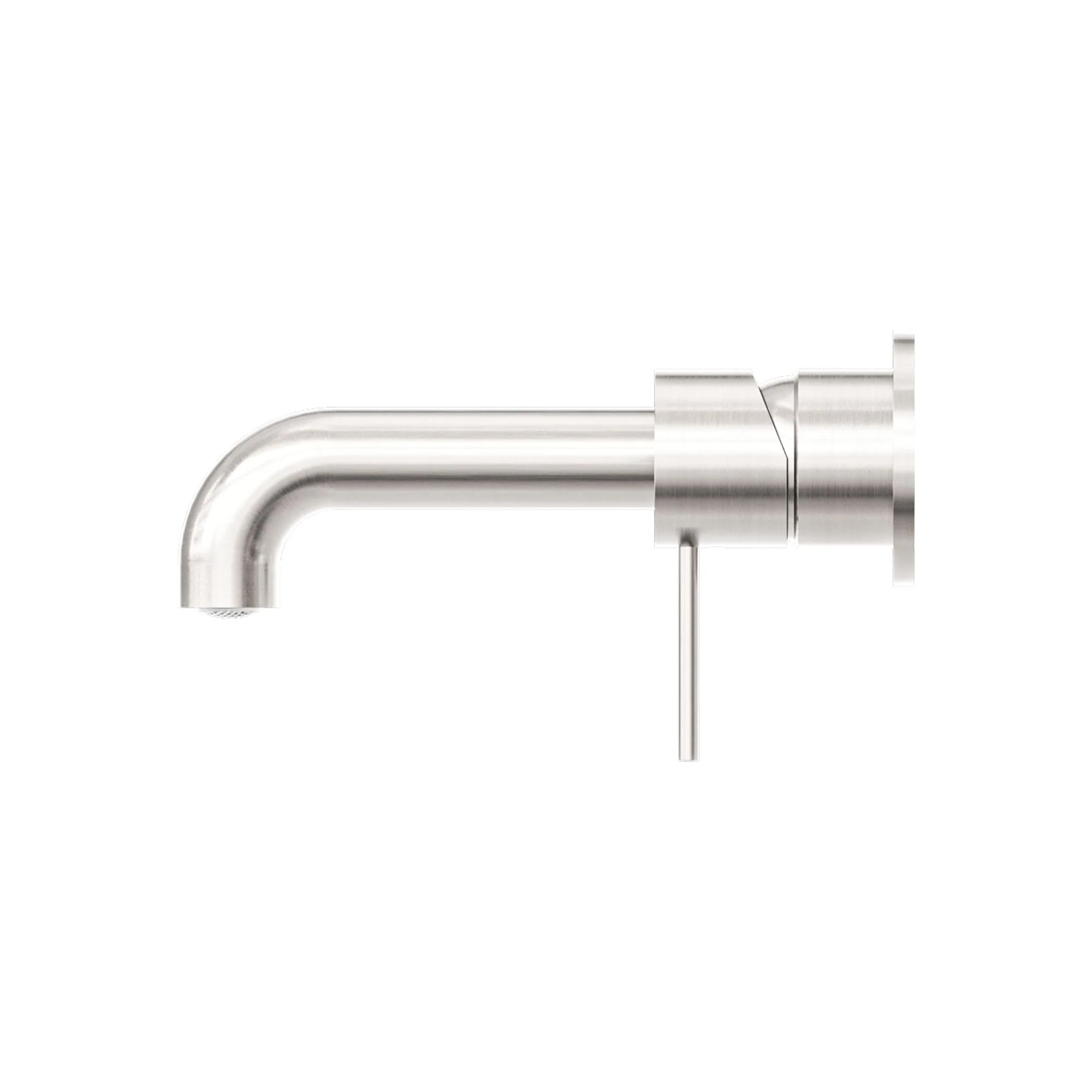 Nero Mecca Wall Basin/Bath Mixer Separate Back Plate - Brushed Nickel - Image 2