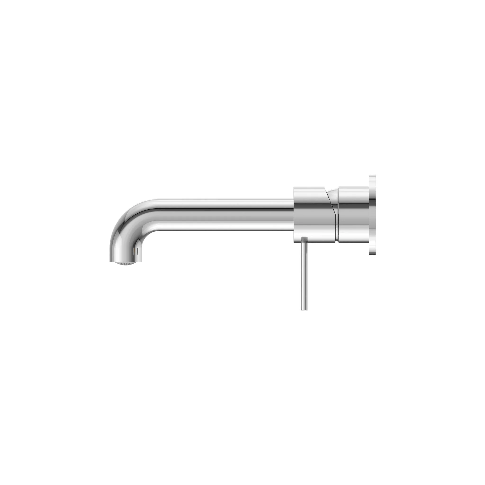 Nero Mecca Wall Basin/Bath Mixer Separate Back Plate - Chrome - Image 2