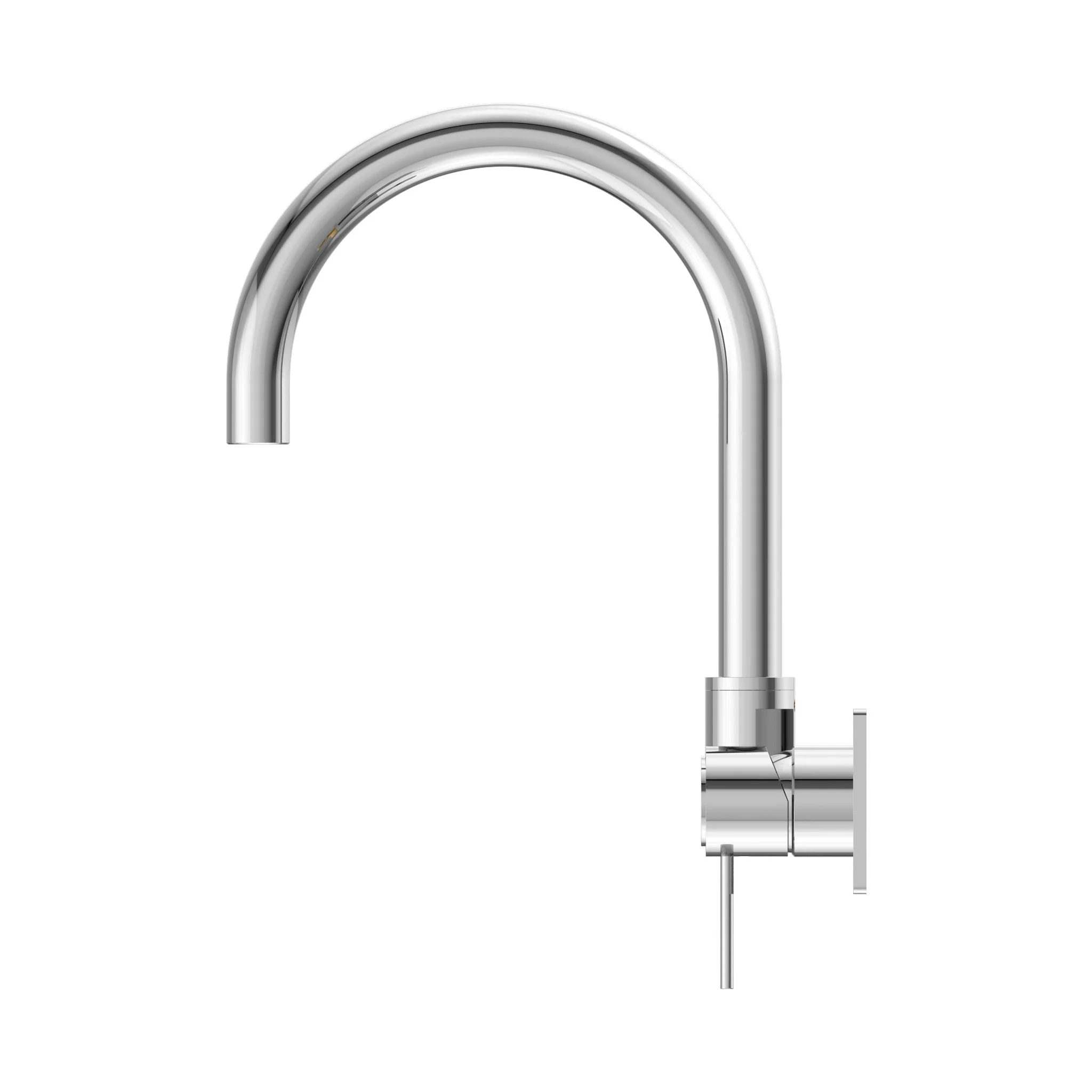 Nero Mecca Wall Basin/Bath Mixer Swivel Spout - Chrome - Image 3