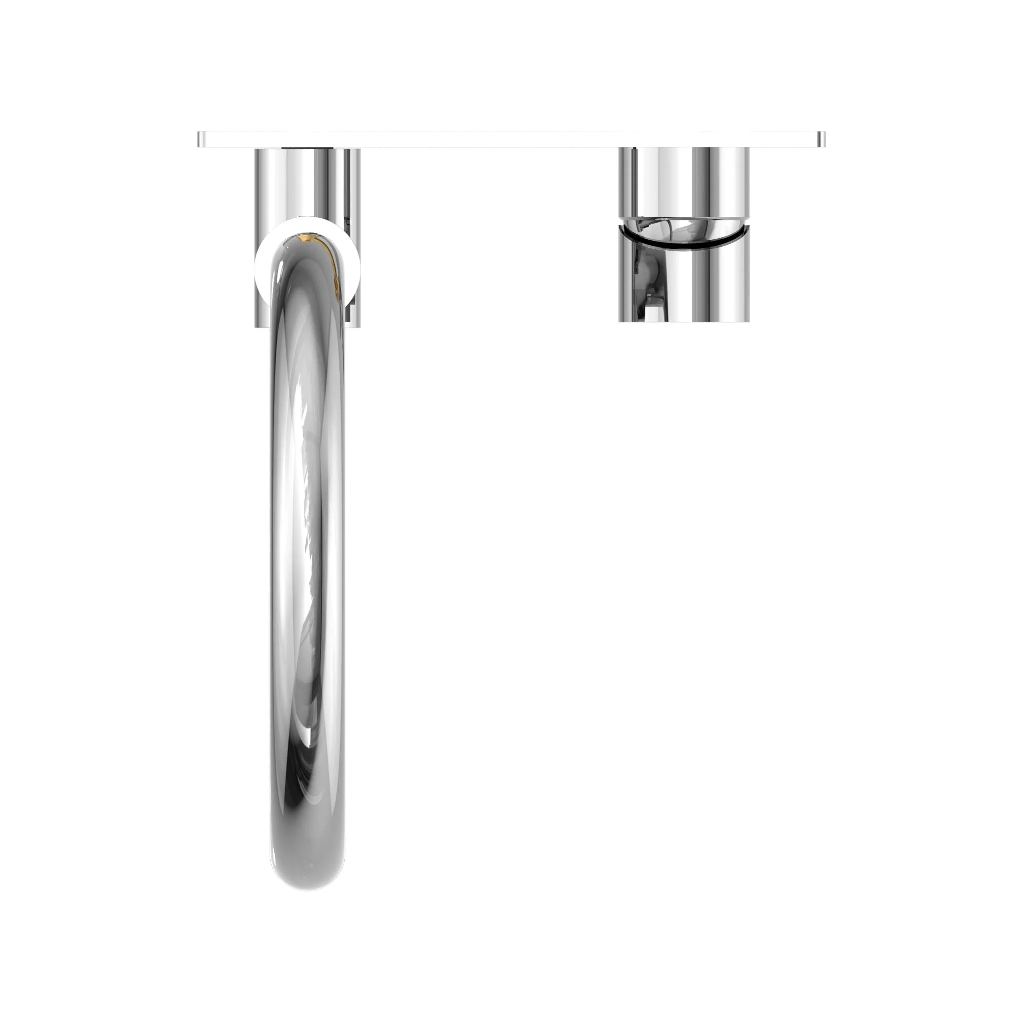 Nero Mecca Wall Basin/Bath Mixer Swivel Spout - Chrome - Image 4