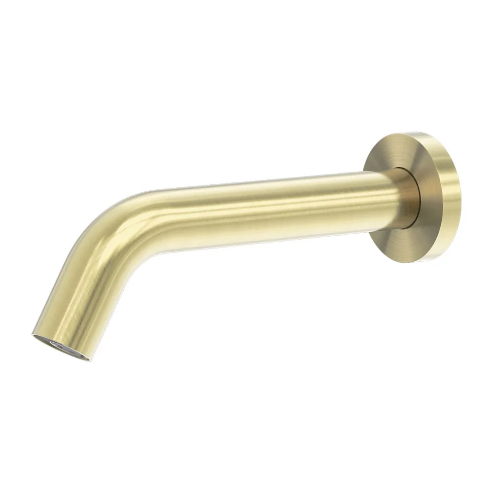 Nero Mecca Wall Mount Sensor Tap - Brushed Gold