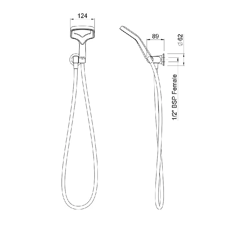 Methven Rua Aurajet Hand Shower - Chrome - Image 3