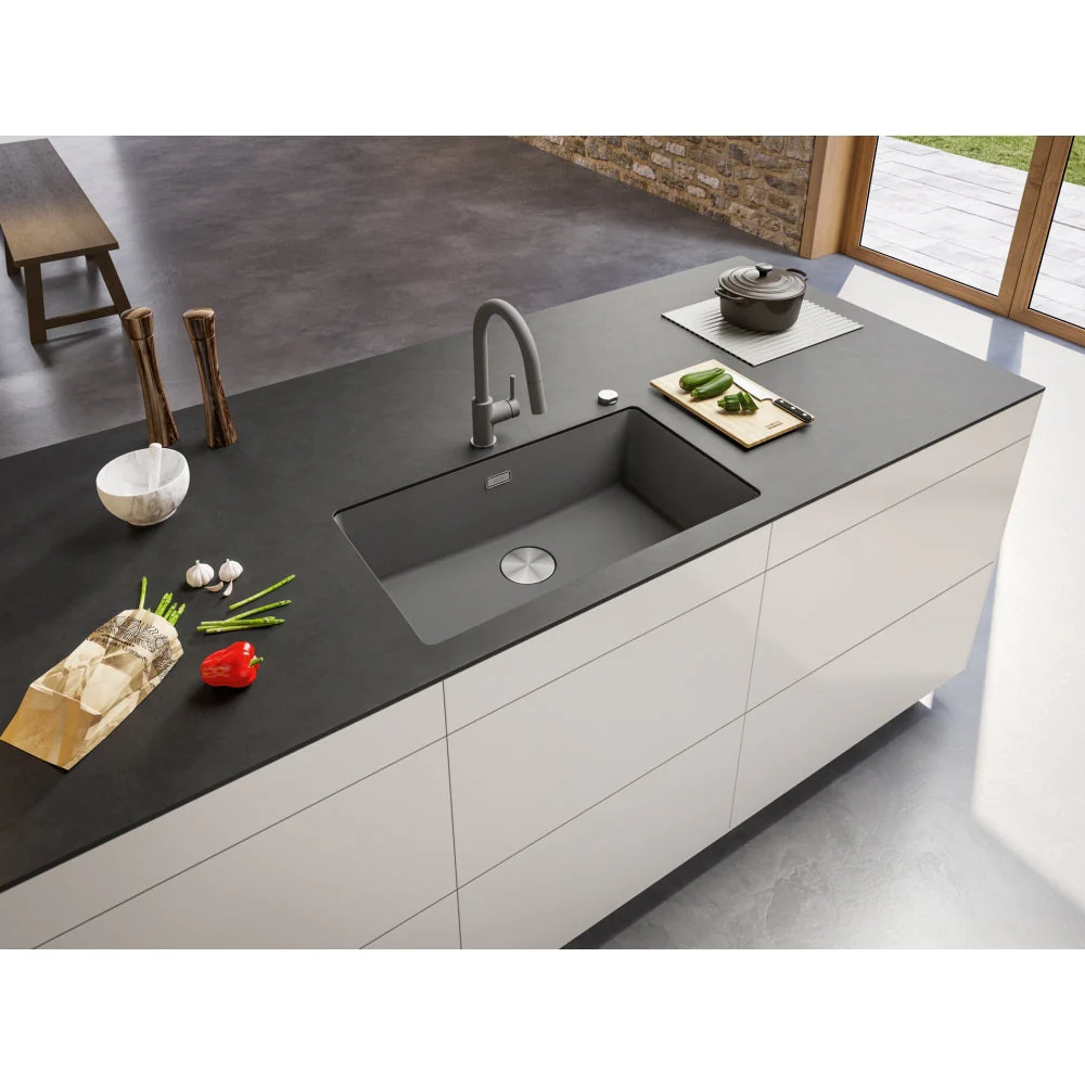 Franke Maris Single Bowl Sink - Stone grey - Image 2