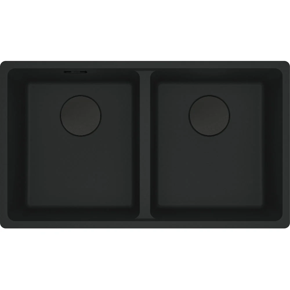 Franke Maris Double Bowl Sink - Matte black