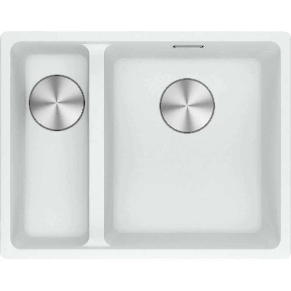Franke Maris Double Bowl Sink - Polar white