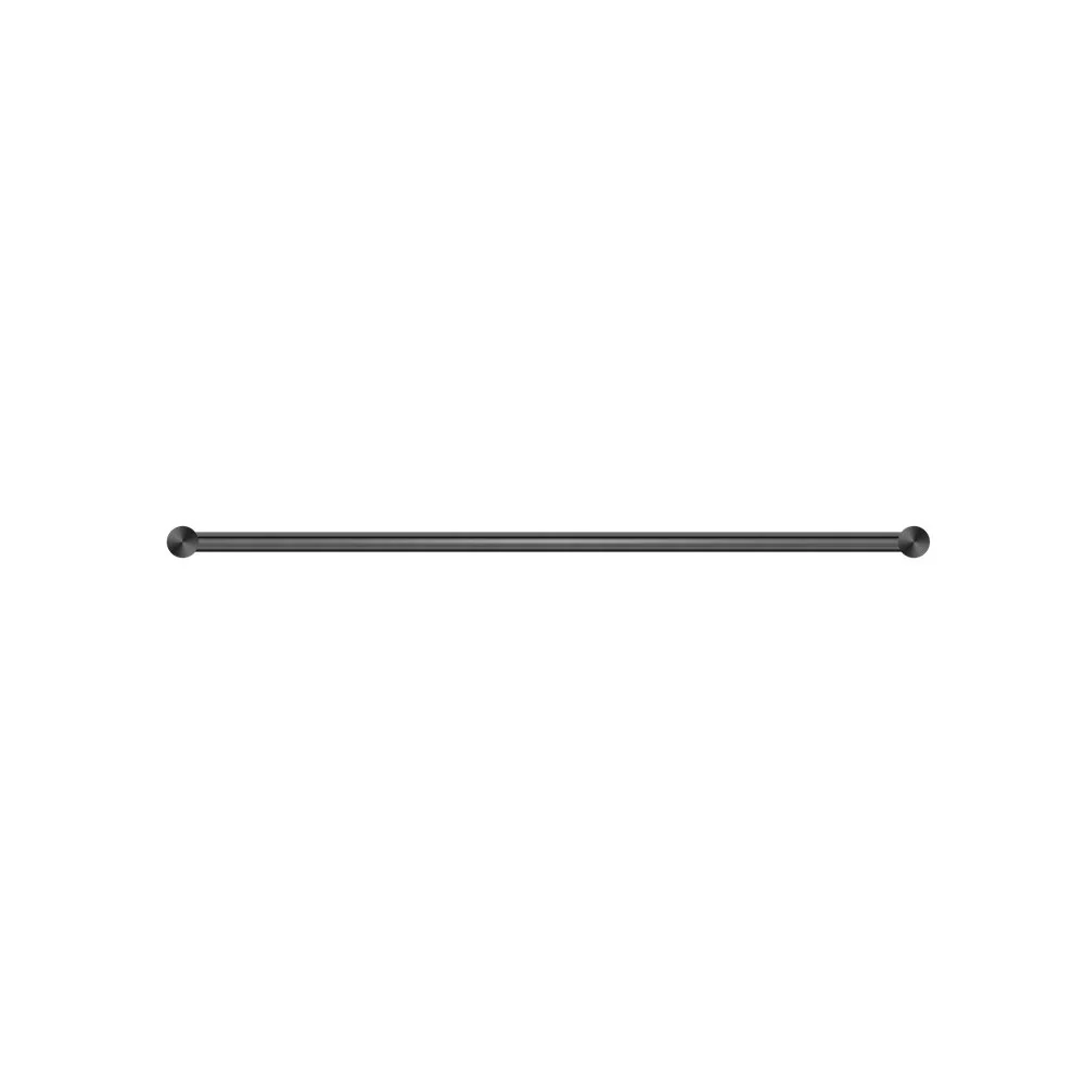 Nero Mecca II Double Towel Rail - Gun Metal - Image 2