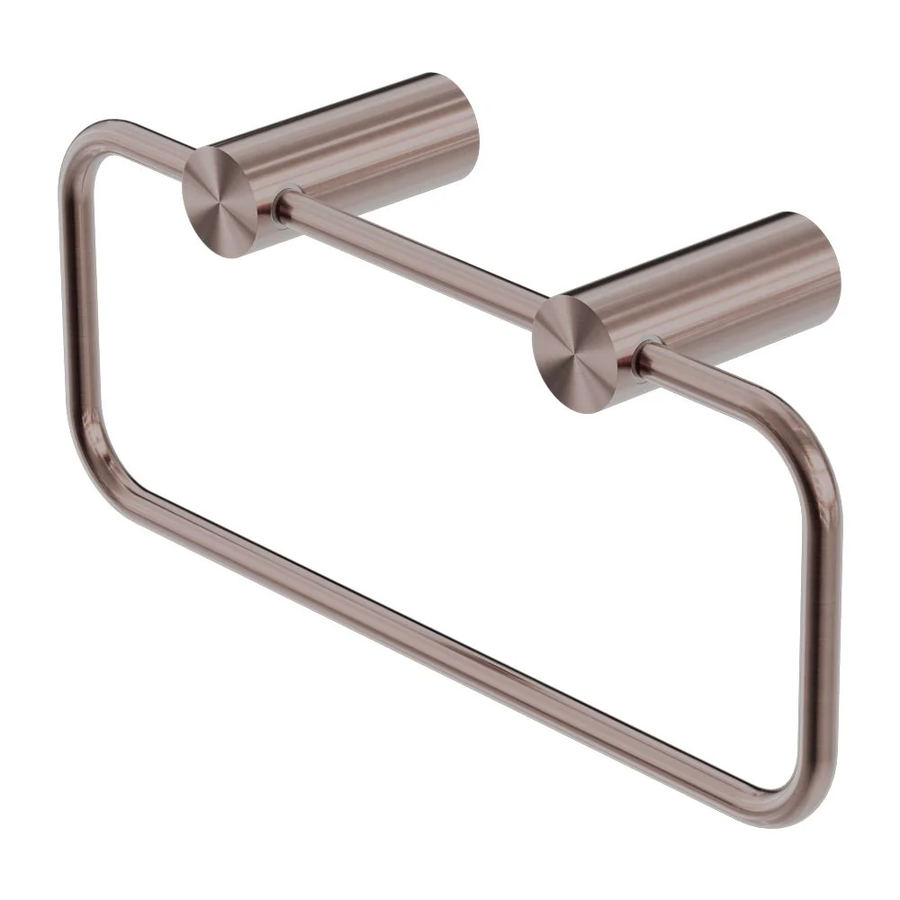 Nero Mecca II Towel Ring - Brushed Bronze