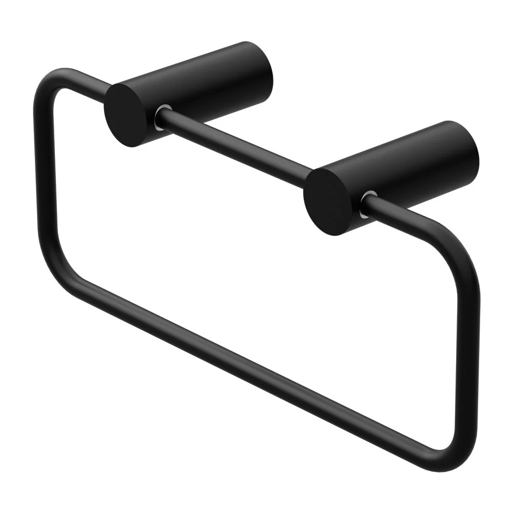 Nero Mecca II Towel Ring - Black Matte