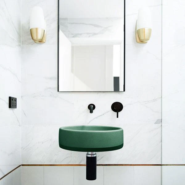 Nood Co Bowl Basin Two Tone Wall Hung - 14 Colours - Image 14