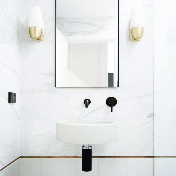 Nood Co Bowl Basin Wall Hung - 14 Colours - Image 2