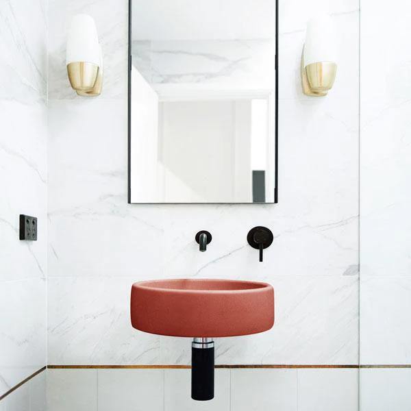 Nood Co Bowl Basin Wall Hung - 14 Colours - Image 9