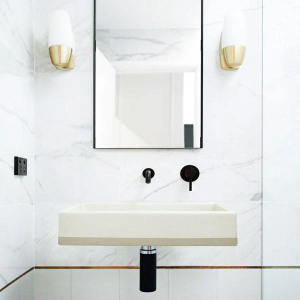 Nood Co Box Basin Two Tone Wall Hung - 14 Colours - Image 12