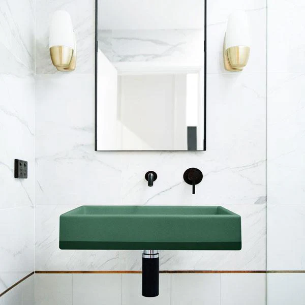 Nood Co Box Basin Two Tone Wall Hung - 14 Colours - Image 14