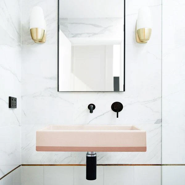 Nood Co Box Basin Two Tone Wall Hung - 14 Colours - Image 3