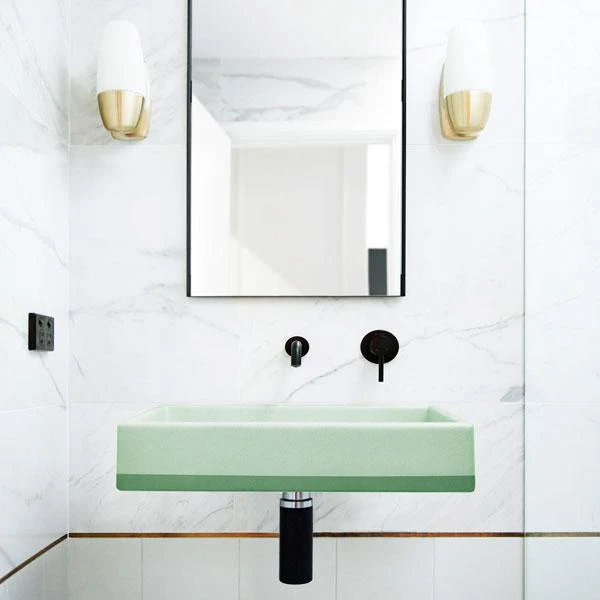 Nood Co Box Basin Two Tone Wall Hung - 14 Colours - Image 8