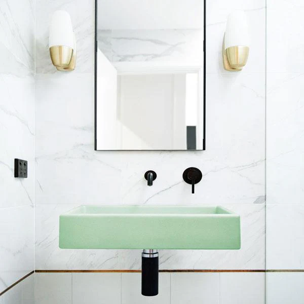 Nood Co Box Basin Wall Hung - 14 Colours