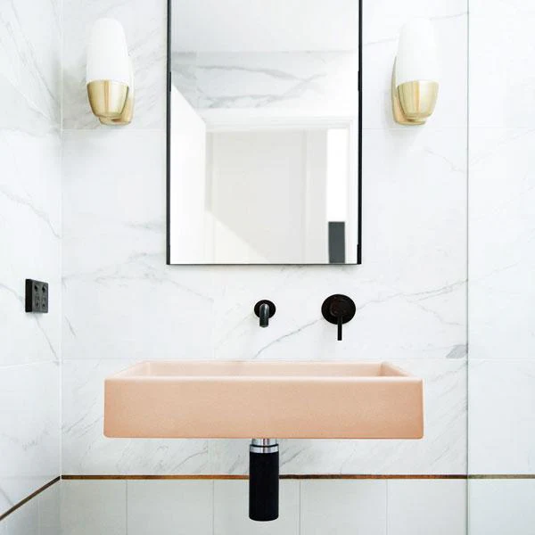 Nood Co Box Basin Wall Hung - 14 Colours - Image 10