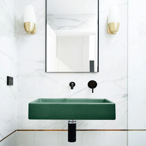Nood Co Box Basin Wall Hung - 14 Colours - Image 14