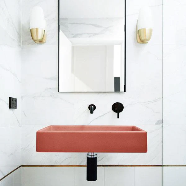 Nood Co Box Basin Wall Hung - 14 Colours - Image 9